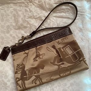 Small Coach Wristlet